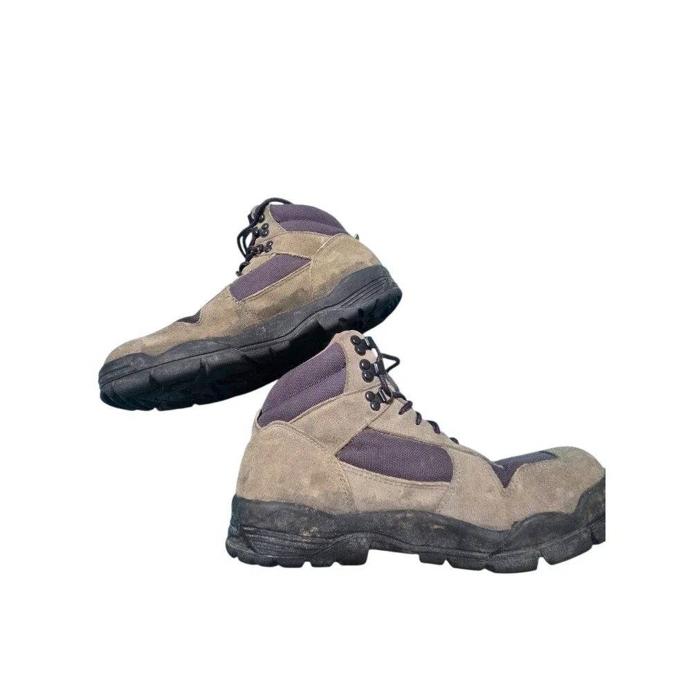 Vasque Alpha 7455 Hiking Boots Men's 10 Vintage Brown Suede And Textile U.2